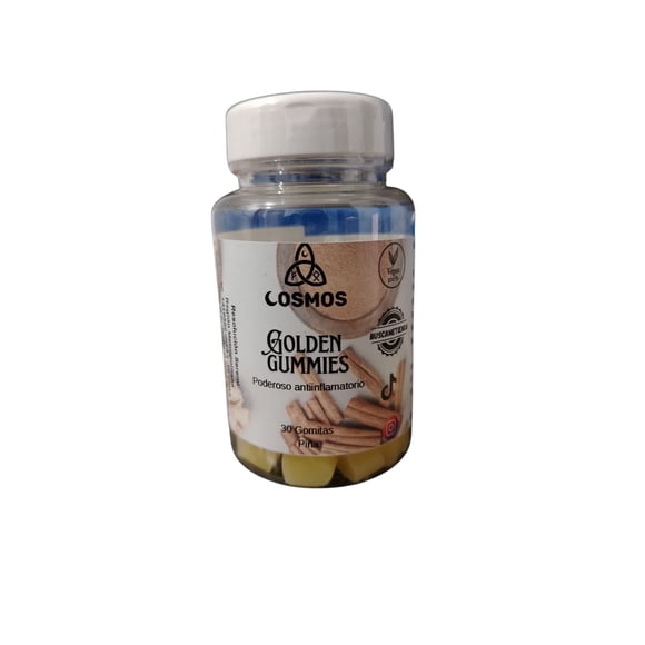 Suplemento Golden Gummies Gomitas veganas antiinflamatorias
