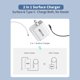 thumbnail image 4 of Cargador King EBOYEE 65W USB-C para Surface Pro, cable 2 en 1, 4 of 9