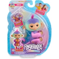 Mono Bebé Interactivo Fingerlings Magic Moods Norah Teal