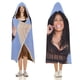 thumbnail image 3 of Nicki Minaj Manta Capa con Capucha Anti-Bolitas, Manta de Lana Ártica Suave, Manta Portátil de Felpa Ligera y Lujosa, Poncho para Siesta en Casa y Oficina, 100*130cm, 3 of 6