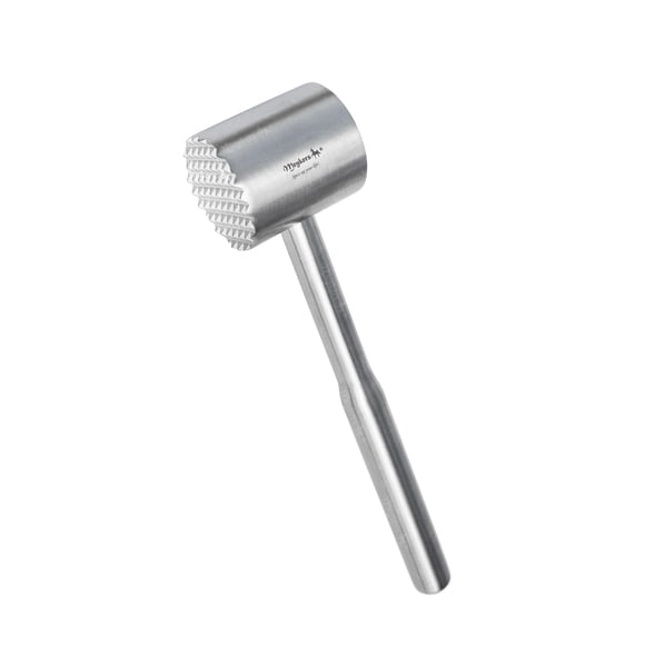 Ablandador de carne Mallet Meykers, todo de acero inoxidable 304