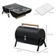 thumbnail image 2 of Parrilla De Carbon Portatil Plegable Doble Sobremesa Negro, 2 of 3