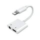 thumbnail image 1 of Adaptador Lightning A Aux Y Lightning Compatible Con iPhone, 1 of 2