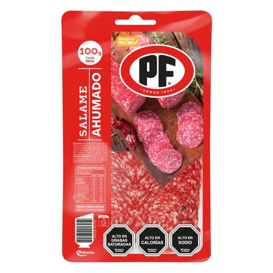 Salame Ahumado Sachet 100 g PF