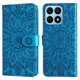 thumbnail image 5 of Funda tipo cartera FOXDOCK para Honor X8A , diseño girasol en relieve, cuero PU, cierre magnético, soporte y tarjetero, 5 of 5