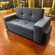 thumbnail image 4 of Sofá Cama Azul Marino Elegant 2 Plazas con Puffs y Respaldo Reclinable, 4 of 4