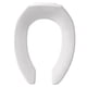thumbnail image 1 of Asiento de inodoro Bemis 1955CT, resistente, alargado, blanco, 1 of 7