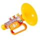 thumbnail image 1 of Juguetes De Trompeta Pequeño Altavoz Juguete Musical Para Niños Niñas Juguete De Viaje Juguete Clásico Amarillo, 1 of 5