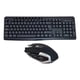 thumbnail image 1 of Kit Teclado Mouse Optico Inalambrico Pc Notebook Escritorio multicolor, 1 of 4