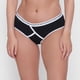 thumbnail image 2 of Calzón Mujer Cotton Negro Boyshort Corona, 2 of 5