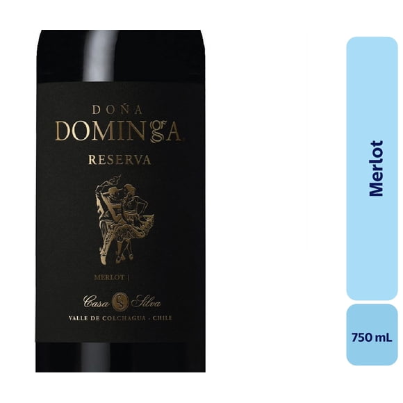 Vino Merlot Botella, 750 mL