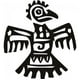 thumbnail image 1 of Decomural Aztec Parrot Tribal Birds WS-15567, 1 of 2