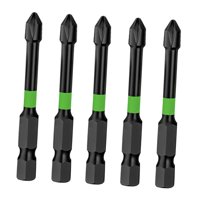 Ioensy - Juego De Brocas De Impacto De 5 Piezas Broca De Impacto De Broca Portátil Para Proyecto De Bricolaje 65 Mm