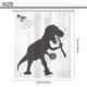 thumbnail image 1 of 1pc Cute Dinosaur Pattern Shower Curtain With 12 Hooks, Waterproof And Mildew-Proof Fabric Bath Curtain, Bathroom Decor, Curtain For Windows, 60*72in, 1 of 4