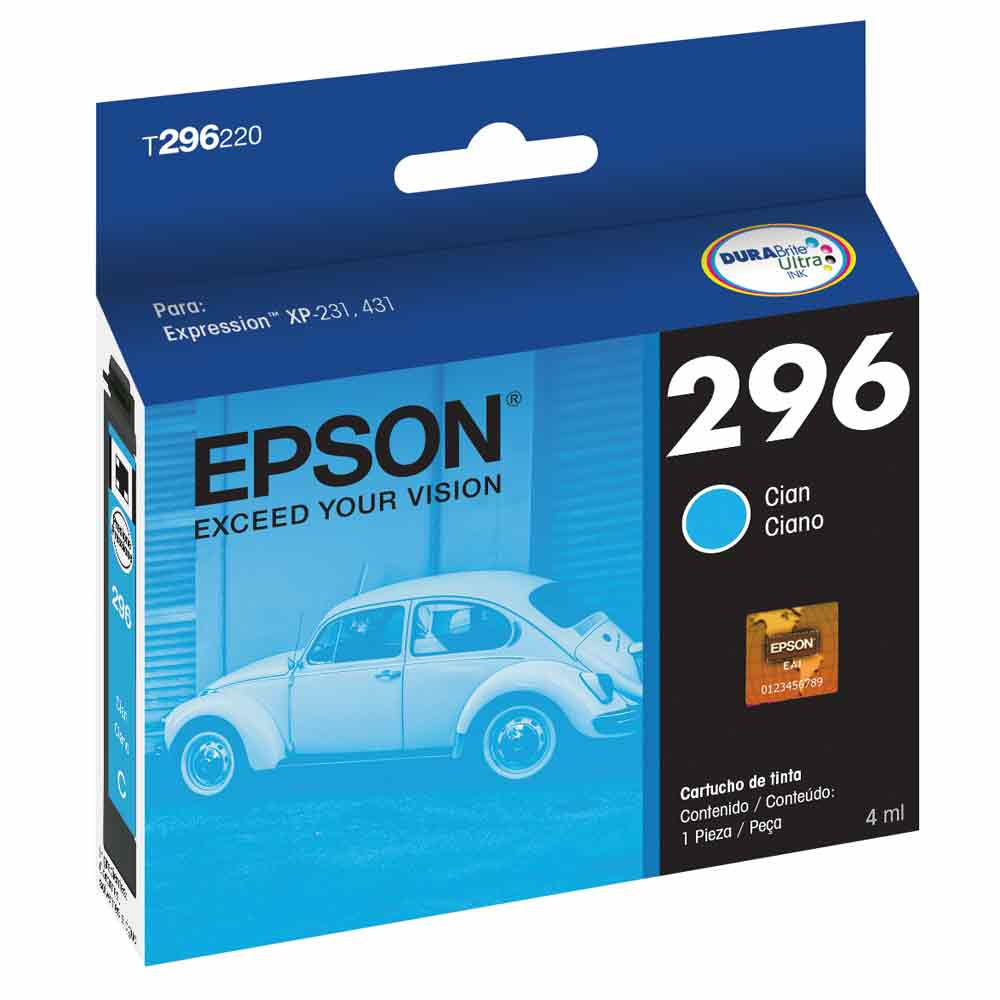 Epson - Cartucho De Tinta Original T296220-al Cyan