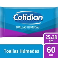 Toallas Húmedas 60 Un 60 Un Cotidian
