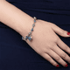 thumbnail image 3 of Pulsera plata 925 piedra azul regalo vacaciones, 3 of 3