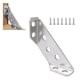 thumbnail image 1 of Pack 20 Escuadra Angulo Esquinera 90° Acero Inoxidable, 1 of 8
