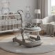 thumbnail image 2 of Andador Caminadora Autito Musical Bebe Anticaida Stylish Gris, 2 of 8