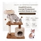 thumbnail image 2 of Rascador Torre 78cm Gatos Casa Cama Terciopelo + Juguete, 2 of 2