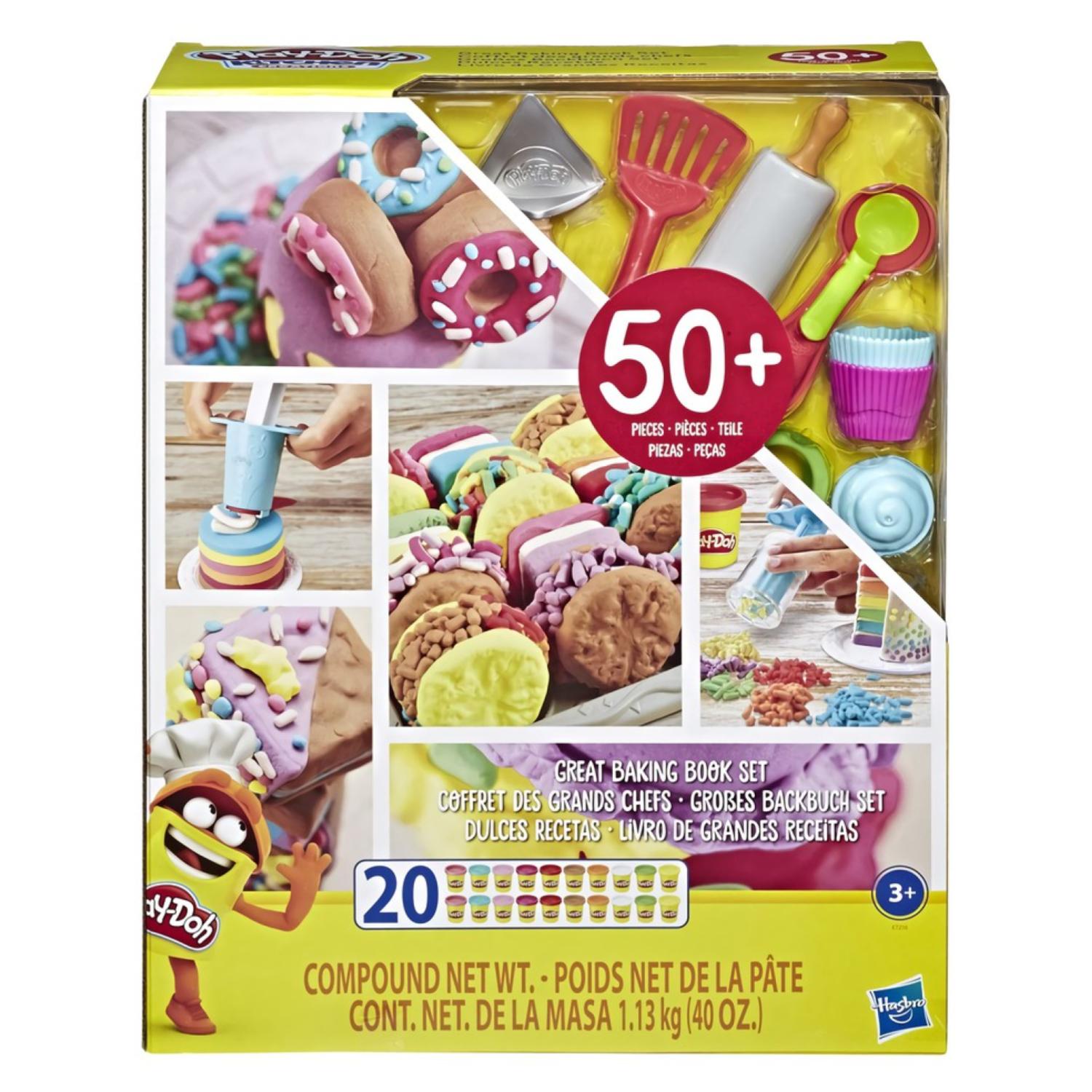 Play Doh - Juguete Libro De Recetas 50 Piezas Kitchen Creations