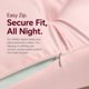 thumbnail image 5 of Funda de almohada Derila 54 × 36 × 12 cm Modal y Seda Rosa, 5 of 6