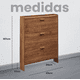 thumbnail image 2 of Zapatera Organizadora Marrón, 2 of 3