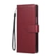 thumbnail image 5 of Funda Cartera para Samsung Galaxy Z Fold7 con Tarjetero, Soporte y Cordón - Protección Rojo, 5 of 5