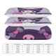 thumbnail image 2 of Kuromi Quilt Set Thicken Soft 3 Pieces Bedding Set All Season Duvet Cove with 2 Pillowcases for Adult Women Girls Teens Home Room Decor, 2 of 5