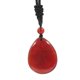 thumbnail image 2 of Colgante De Gota De Agua, Collar De Piedra, Joyería Artesanal, Resistente Para Unisex, Ajustable, Rojo, 2 of 5