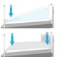thumbnail image 4 of 4 Barandas Para Cama transición/ Montessori 70x70x150x150 cm Gris Altura colchón hasta 27 cm, 4 of 11