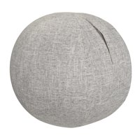 Ioensy - Cubierta De Pelota De Yoga Cubierta De Pelota Protectora Plegable Cubierta De Pelota Antiexplosión Gris Claro 65 Cm