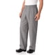 thumbnail image 1 of Pantalones de chef Chef Works holgados con cremallera para hombre, talla S, talla XL, 1 of 5