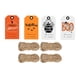 thumbnail image 4 of 400 Etiquetas De Papel De Halloween, Tarjetas Estampadas, Fiesta, Boda, Caja De Regalos, 4 of 5