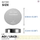 thumbnail image 5 of Pila De Botón Ag1 Lr621 1 5 V Alcalina X10, 5 of 8