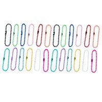 Bothyi - 100X Cadena De Cuentas De Bolas Pintadas 10Cm Colgantes Para Hacer Joyas Suministros Para Muñecas