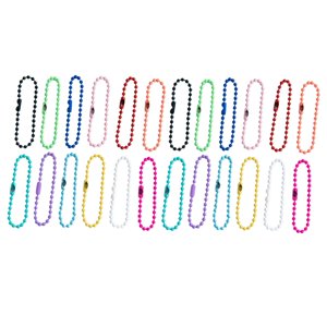 Bothyi - 100X Cadena De Cuentas De Bolas Pintadas 10Cm Colgantes Para Hacer Joyas Suministros Para Muñecas
