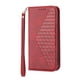 thumbnail image 5 of Funda Flip FOXDOCK para iPhone XR , Estilo Billetera con Diseño Rombo, Correa de Mano y Soporte, Uso Diario, 5 of 5