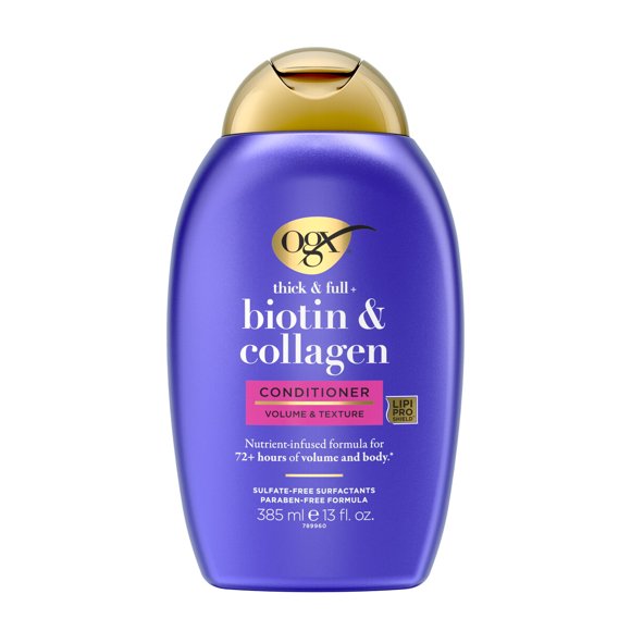 Acondicionador OGX Biotin Collagen 385 ml Sin Sulfatos