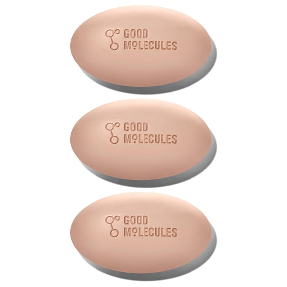 Jabón en barra Clarify and Cleanse de Good Molecules 89 g, paquete de 3