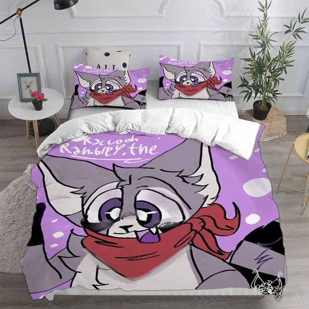 v518 Bed Sheets Game Indigo Park Bedding Set,Duvet Cover Comforter Bed Set Quilt Cover Pillowcase,King Queen Twin Size Boys Girls Adults 3-Piece Bedding Set (1 Duvet Cover + 2 Pillow Shams) Bed Sheets