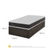thumbnail image 3 of Cama Iron Smart Ortopedic 1.5 Plaza Base Normal, 3 of 11