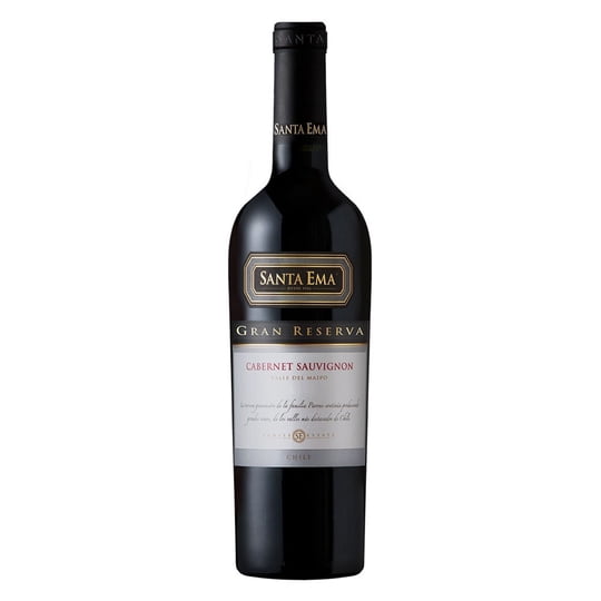 Vino Tinto Gran Reserva Cabernet Sauvignon Botella 750 ml Santa Ema