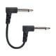 thumbnail image 4 of Cable De Parche Para Guitarra, ángulo Recto, Bajo Ruido, Efecto De Guitarra Eléctrica, Cables De Pedal De 15cm, 4 of 5