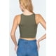 thumbnail image 2 of Saronite Top Corto Básico de Tirantes con Cuello Halter, Verde Oliva (para Mujer), 2 of 4