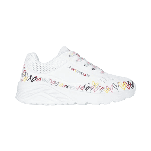 ZAPATILLAS URBANAS SKECHERS UNO LITE INFANTIL 314089L-WMLT - Talla 34