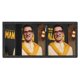 thumbnail image 4 of Pedro Pascal Cartera Trifold para Hombres, 8 Ranuras para Tarjetas, 1 Ventana de ID, Tarjetero Delgado con Bolsillo de Efectivo con Cremallera para Uso Cotidiano, 4 of 6