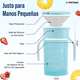 thumbnail image 5 of Vaso 360 Twistshake - Azul Pastel, 5 of 7