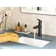 thumbnail image 5 of Grifo Para Lavabo De Baño Meena Matte Black 84794bl, 5 of 9