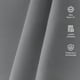 thumbnail image 3 of Cortina de Tela Blackout Gris + Velo Vincenzi 140x220 cm, 3 of 8
